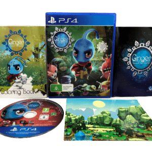 GINGER Beyond The Crystal PS4 game rare