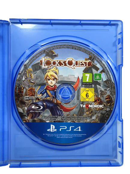 LOCK'S QUEST (PS4) *MINT COMPLETE* - Image 3