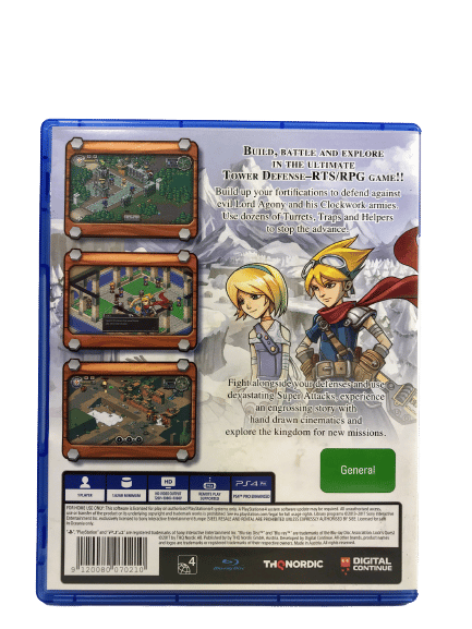 LOCK'S QUEST (PS4) *MINT COMPLETE* - Image 4