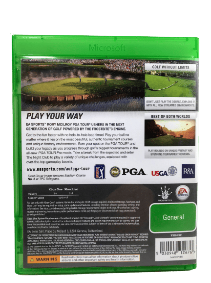 Rory Mcilroy PGA Tour (Xbox One) *MINT COMPLETE* - Image 4