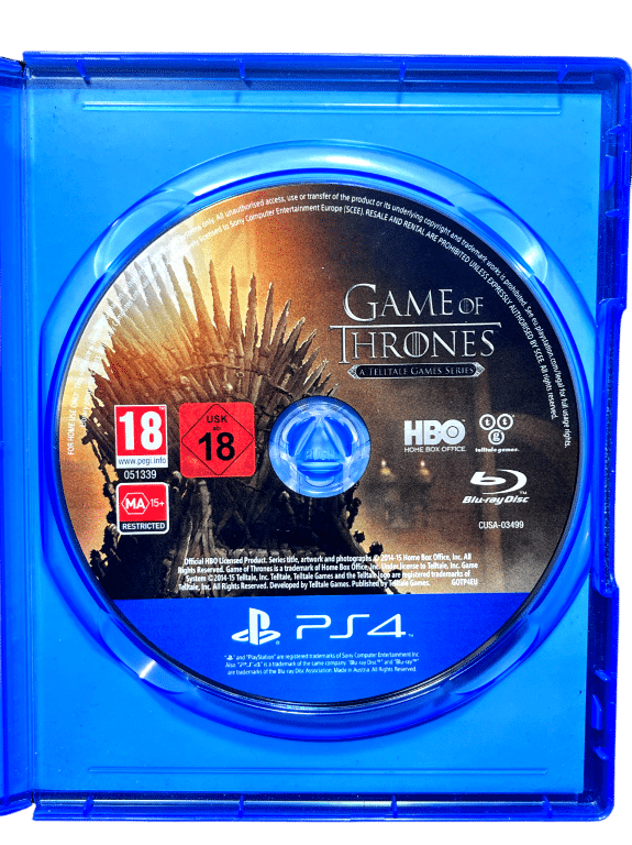 Game of Thrones: A Telltale Game Series for SONY PlayStation 4 / PS4