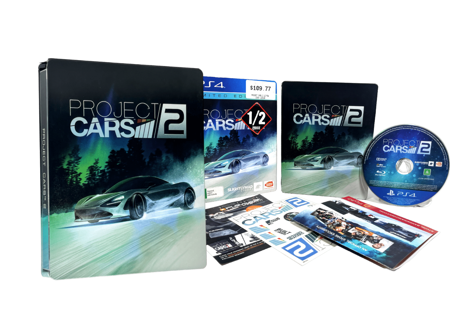 Project Cars 2 (PS4) STEEL COLLECTOR'S EDITION