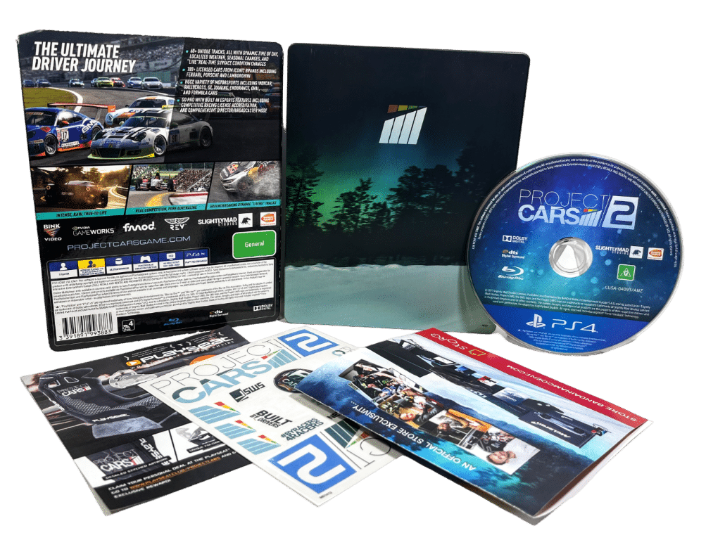 Project Cars 2 (PS4) STEEL COLLECTOR'S EDITION