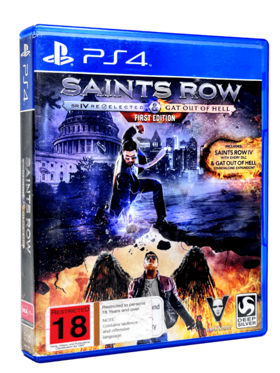 Saints Row IV Re-elected GAT Out Of Hell (PS4) *MINT COMPLETE