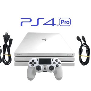 PS4 PRO White Console