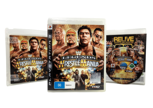 WWE Legends of Wrestlemania PlayStation 3 game