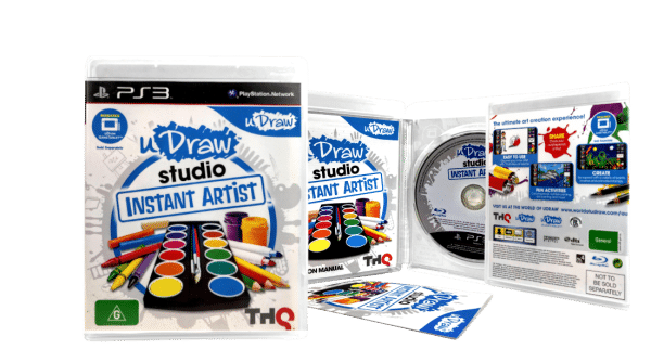uDraw Instant Artist PS3 game