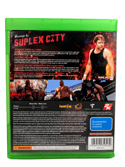 WWE 2K17 (XBox One) *MINT COMPLETE* - Image 8