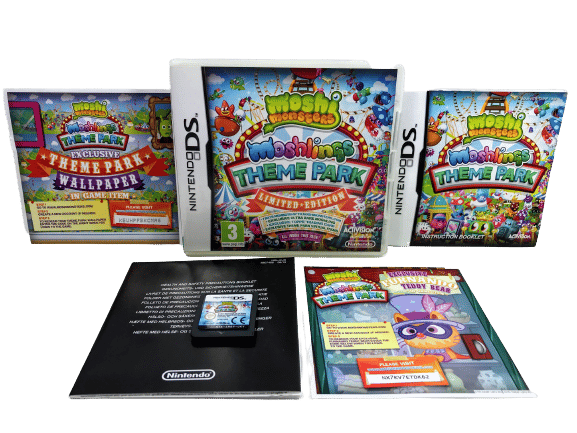 Moshi Monsters Moshlings Theme Park Nintendo DS game