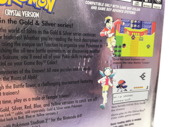 Pokemon Crystal Version (Game Boy) *COMPLETE BOX SET* - Image 35