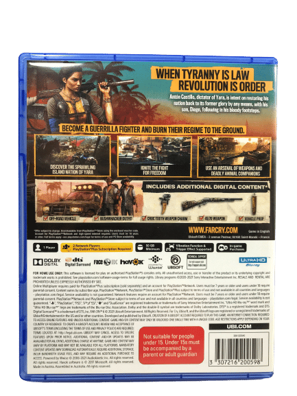 Far Cry 6 Yara Edition (PS5) *MINT COMPLETE* - Image 5