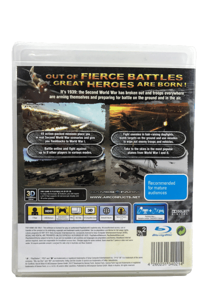 Air Conflicts: Secret Wars (RARE) *MINT COMPLETE* - Image 5