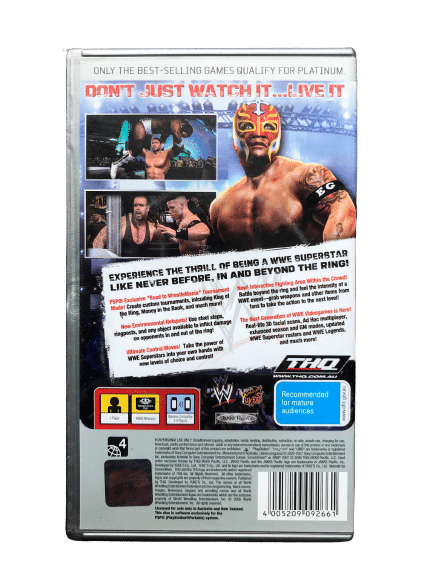 WWE SmackDown vs. Raw 2007 (PSP) *MINT COMPLETE* - Image 3