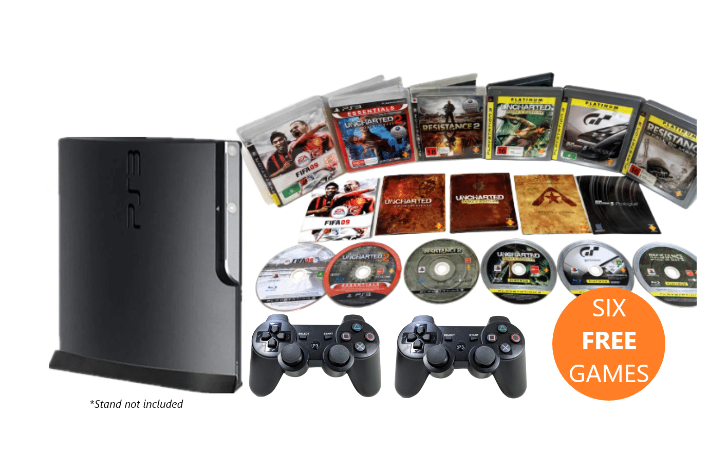 Wireless Controller Ps3 Slim Controllers SONY PS3 Slim (160GB