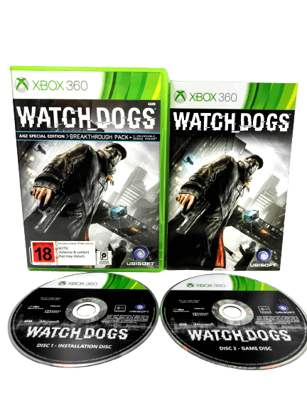 Watch Dogs (WatchDogs) XBox 360 *EXCELLENT COMPLETE* Appleby Games