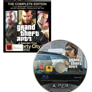 Grand Theft Auto IV The Complete Edition PS3 game