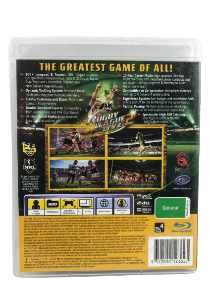 Rugby League Live 2 (PS3) - Image 4