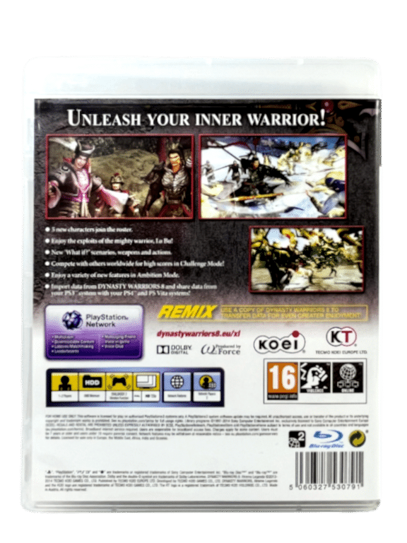 Dynasty Warriors XTreme Legends PS3 game