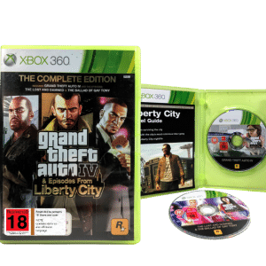 Grand Theft Auto IV The Complete Edition Xbox 360 game
