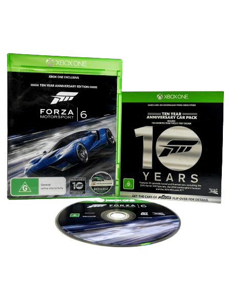 Forza Motorsport 6 (Xbox One) *MINT COMPLETE*