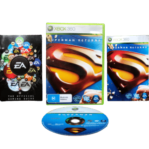 Superman Returns XBox 360 game Rare XBox 360 Superman game