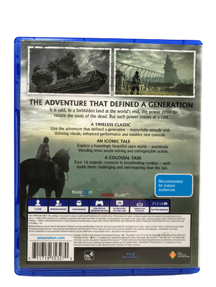 Shadow of the Colossus (PS4) *MINT COMPLETE* - Image 9