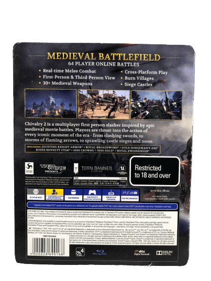 Chivalry 2 STEELBOOK EDITION (Includes Special Ed. + Royal Zweihander) - Image 13