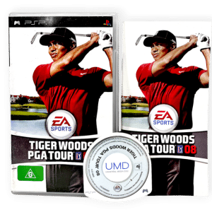Tiger Woods PGA Tour 08 PSP game