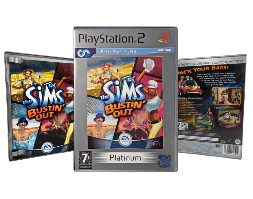 The SIMS Bustin Out PS2 game