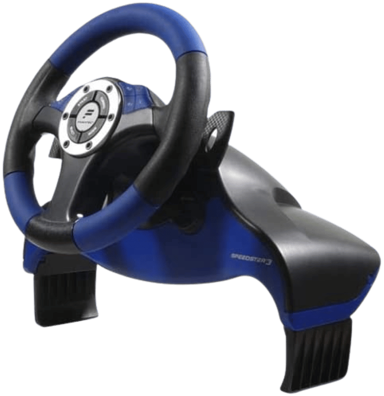 Fanatec Speedster 3 Steering Wheel + Pedals RACING SET UP (PS2) - Image 11