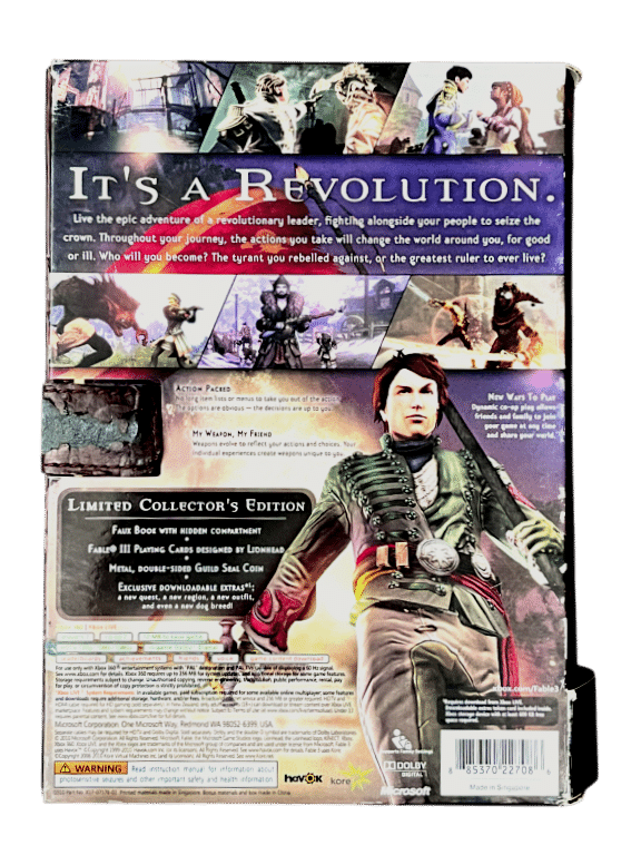 FABLE III (Xbox 360) *BIG BOX COLLECTOR'S EDITION* - Image 10