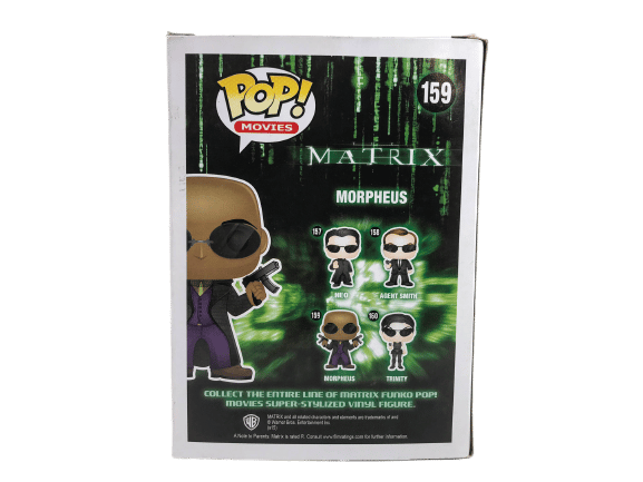 Funko Pop! The Matrix 159: MORPHEUS (Original MATRIX - Rare Pop) - Image 5