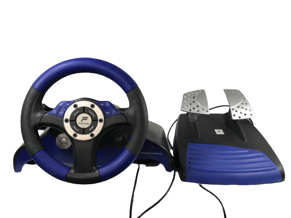 Fanatec Speedster 3 Steering Wheel + Pedals RACING SET UP (PS2) - Image 2