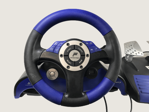 Fanatec Speedster 3 Steering Wheel + Pedals RACING SET UP (PS2) - Image 12