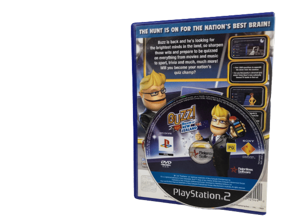 Buzz! Brain of New Zealand (PS2) *RARE* - Image 6