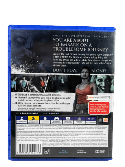 The Dark Pictures: Man of Medan (PS4) *MINT COLLECTOR'S* - Image 4