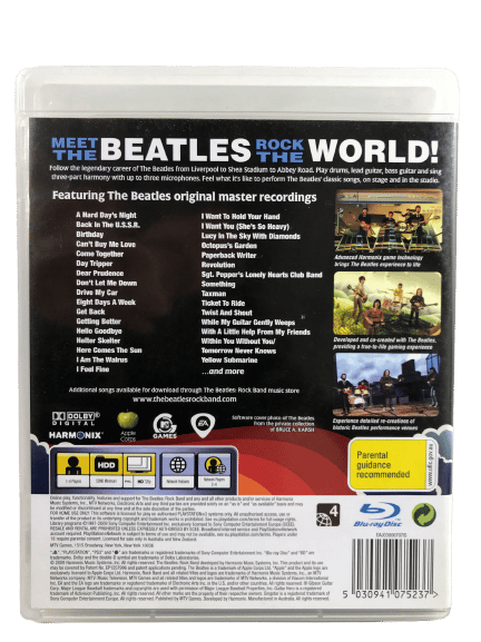 Rock Band: THE BEATLES (PS3) *EXCELLENT & COMPLETE* - Image 4