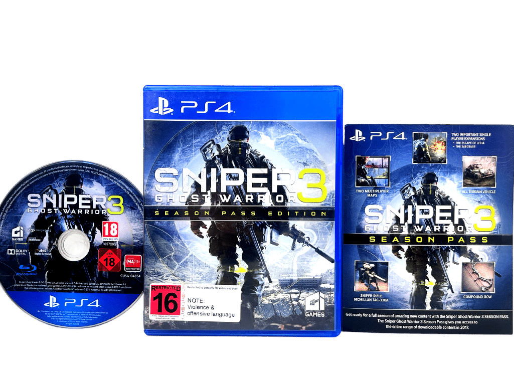 SNIPER GHOST WARRIOR 3 PS4 game