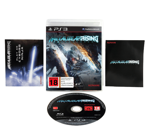Metal Gear Rising Revengeance PS3 game