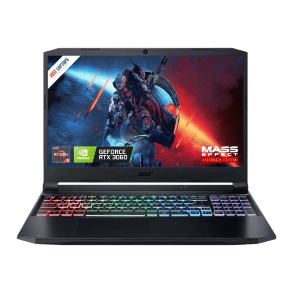 ACER NITRO AN515-45-R33Y 15.6" FHD 144HZ RYZEN 5 5600H GEFORCE RTX3060 6GB GAMING NOTEBOOK - Image 2