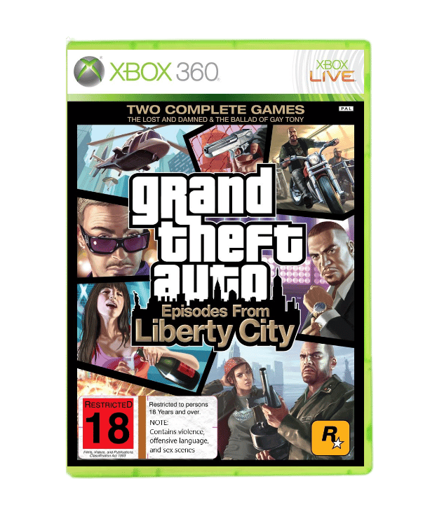 Grand Theft Auto Liberty City Stories XBox 360 game