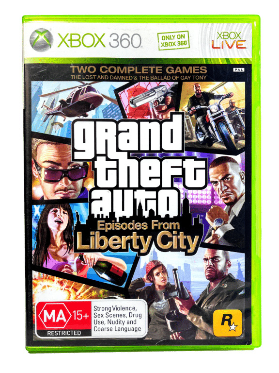 Grand Theft Auto Liberty City Stories XBox 360 game