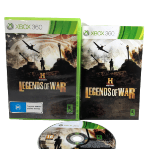 History: Legends of War (Xbox 360) *MINT COMPLETE*