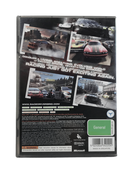 RaceDriver GRID (XBox 360) *COMPLETE* - Image 8
