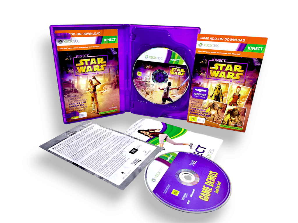 Star Wars Kinect XBox 360