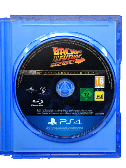 BACK TO THE FUTURE PS4