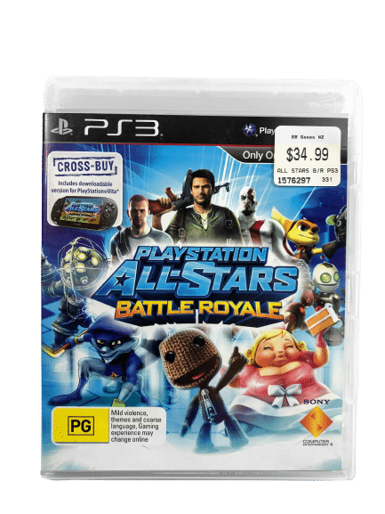 PlayStation All-Stars: Battle Royale (PS3) *MINT COMPLETE