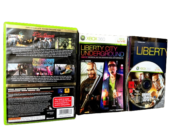 Grand Theft Auto Liberty City Stories XBox 360 game