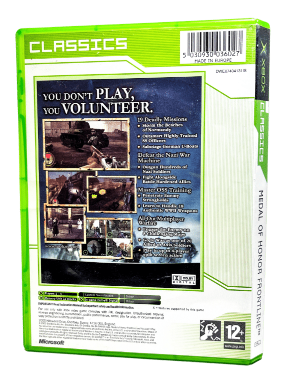 Medal of Honor Frontline (XBox)