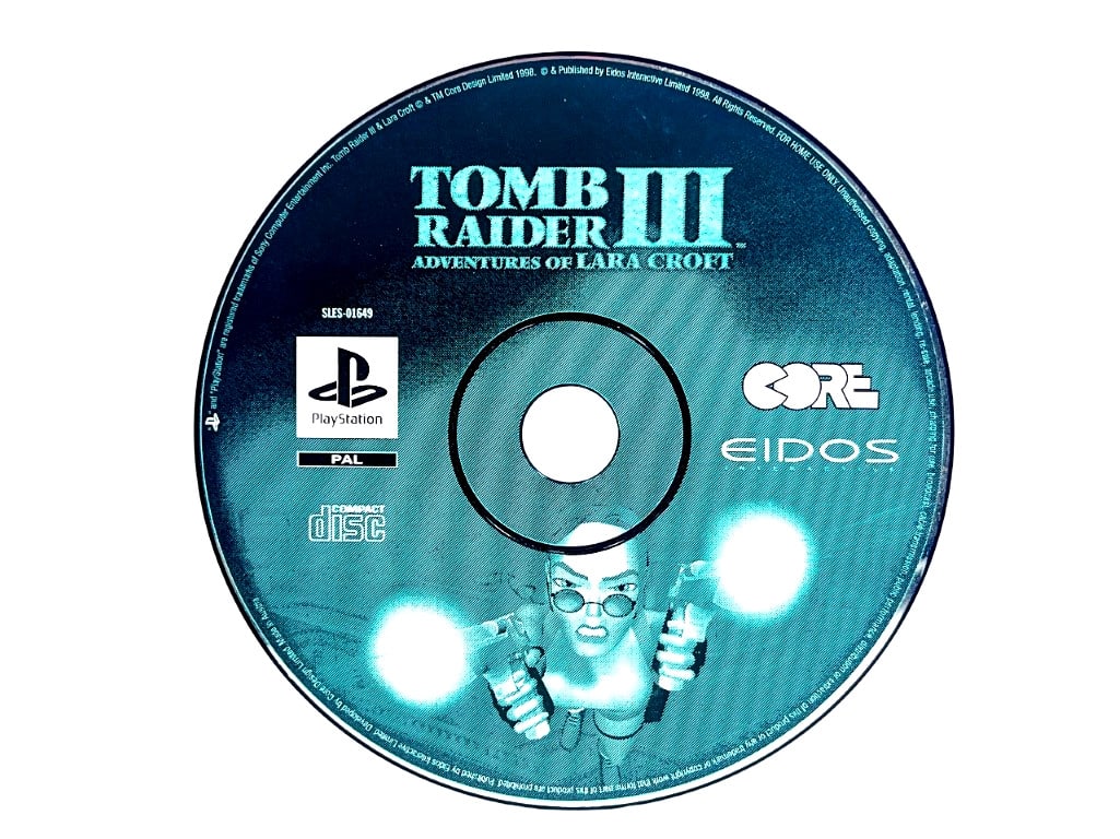 Tomb Raider III: Adventures of Lara Croft (PS1)
